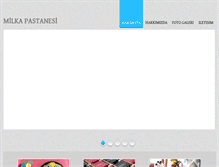 Tablet Screenshot of milkapastanesi.com